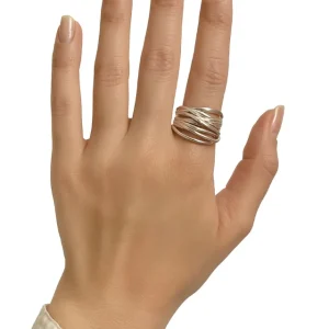 Anillo Plata Ajustable - Elegante