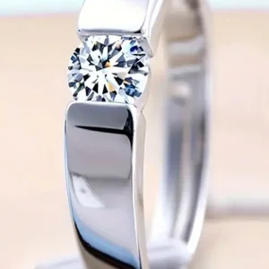 Anillo de plata 925 con circonita brillante