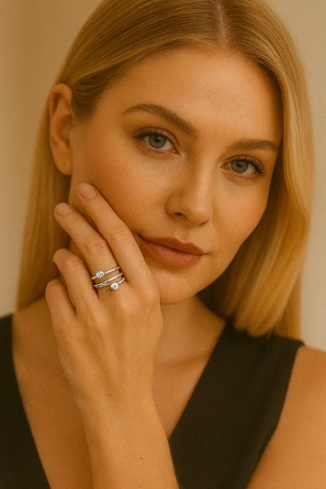 Anillo Plata 925 Brillante - Imagen 3