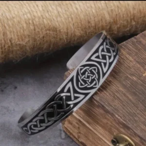 Pulsera Celta Balearyc en plata ajustable